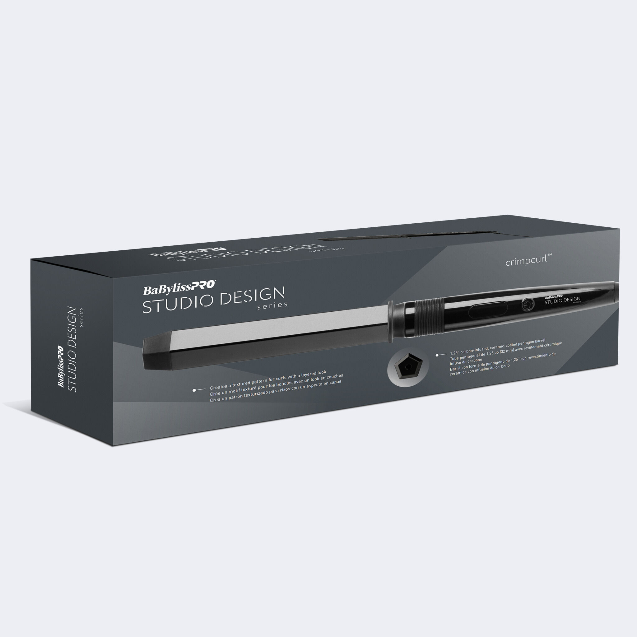 Crimpcurl Curling Iron: Studio Design Series | BaBylissPRO
